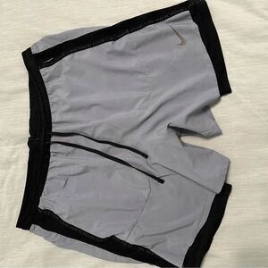 Mens Nike 2 in 1 running shorts